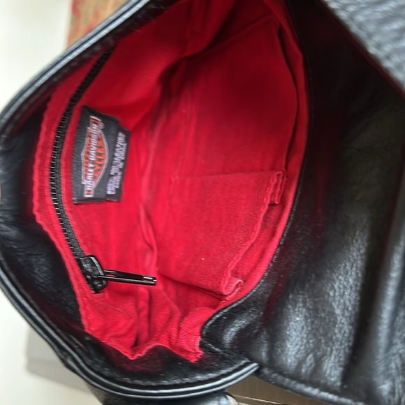 Harley Davidson Leather Purse Like New - Picture 6 of 8